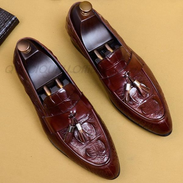 dress shoes tassel fashion casual men wedding genuine leather brand office oxford business pointed toe black formal isjb
dress shoes tassel fashion casual men wedding genuine leather brand office oxford business pointed toe black formal isjb