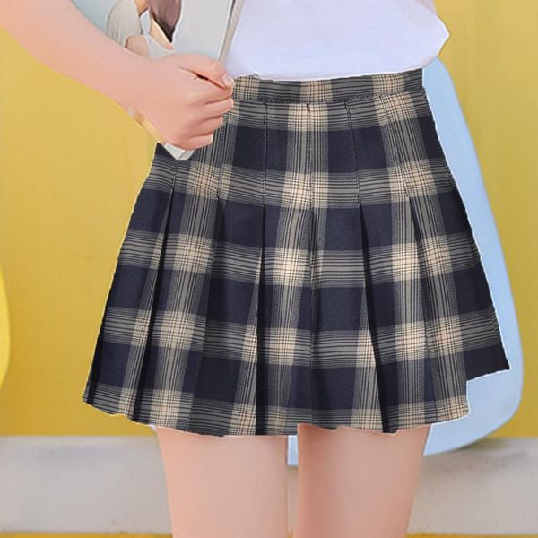 skirts womens 2021 korean style skirt women's casual wild plaid college wind pleated mini, Black
skirts womens 2021 korean style skirt women's casual wild plaid college wind pleated mini, Black