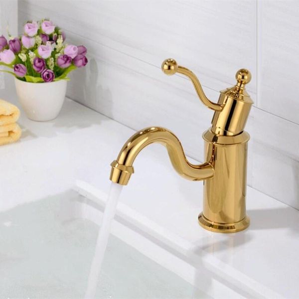 bathroom sink faucets basin gold/black/chrome brass single handle hole mixer tap deck mounted and cold faucet
bathroom sink faucets basin gold/black/chrome brass single handle hole mixer tap deck mounted and cold faucet