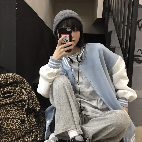 women's jackets 2021 coat ladies and jacket couple college style cardigan baseball uniform, Black;brown
women's jackets 2021 coat ladies and jacket couple college style cardigan baseball uniform, Black;brown