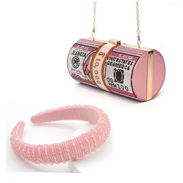 2021 new trendy design rhinestone dollar money roll purse bling bag with crystal headband
2021 new trendy design rhinestone dollar money roll purse bling bag with crystal headband