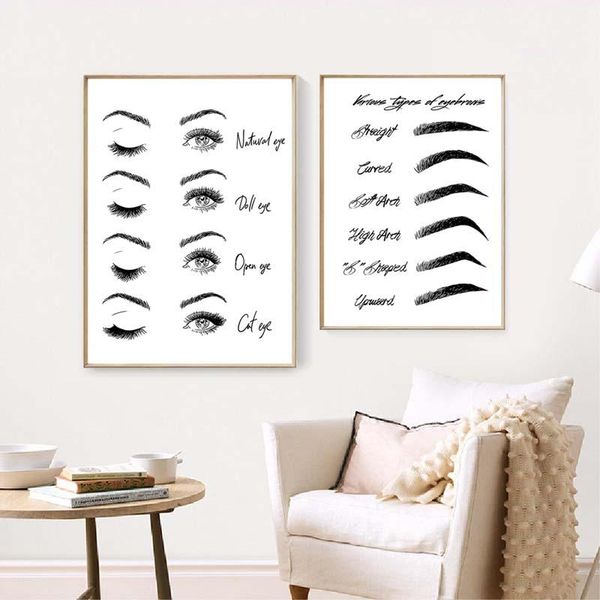 paintings modern fashion makeup canvas painting lash extensions technician guide poster black white wall art picture for salon home decor
paintings modern fashion makeup canvas painting lash extensions technician guide poster black white wall art picture for salon home decor