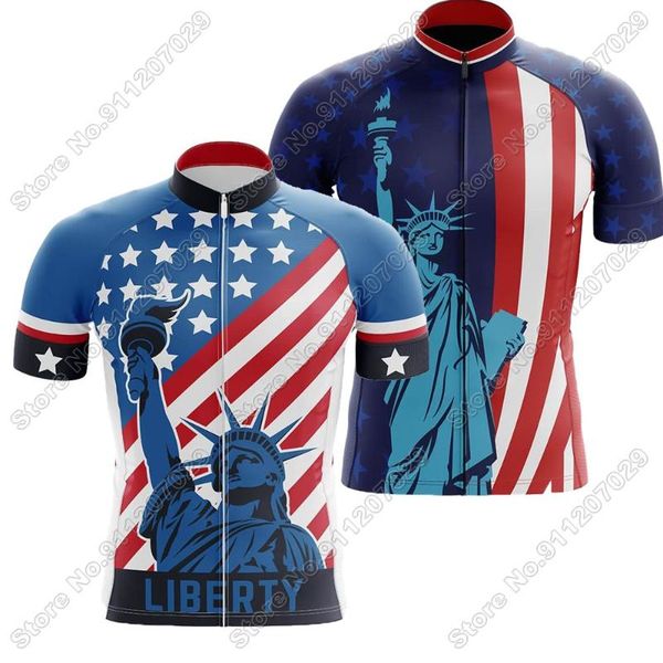 men 2021 liberty usa cycling jersey short sleeve summer clothing road bike shirts bicycle mtb wear uniform maillot racing jackets, Black;red
men 2021 liberty usa cycling jersey short sleeve summer clothing road bike shirts bicycle mtb wear uniform maillot racing jackets, Black;red