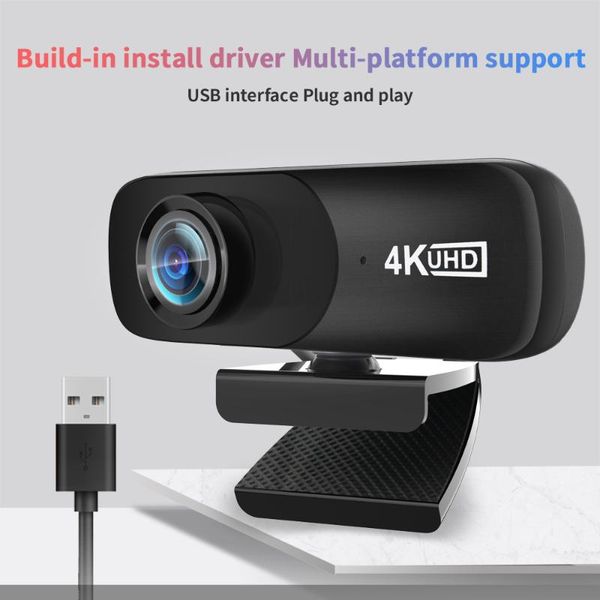 webcams tishric full hd webcam 4k 4096Ã2160p 800w pixel web camera 120° wide angle cam h.264 pc usb for computer
webcams tishric full hd webcam 4k 4096Ã2160p 800w pixel web camera 120° wide angle cam h.264 pc usb for computer