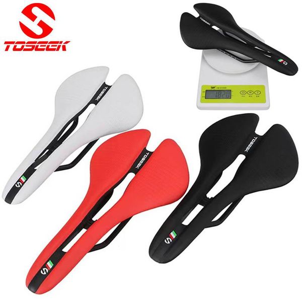 bike saddles toseek mtb saddle road ultralight 185g racing seat hollow ergonomic design cr mo track
bike saddles toseek mtb saddle road ultralight 185g racing seat hollow ergonomic design cr mo track