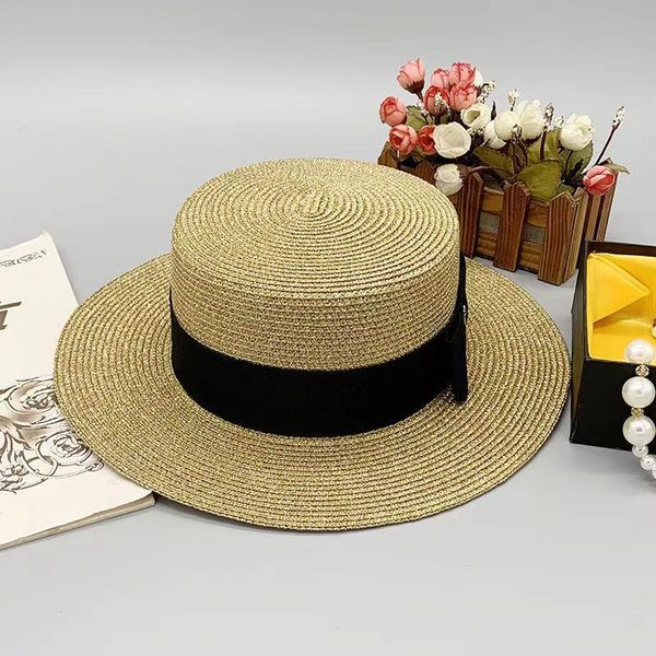 wide brim hats ladies sun fedora small bee straw hat european and american retro gold braided female sunshade flat cap visors, Blue;gray
wide brim hats ladies sun fedora small bee straw hat european and american retro gold braided female sunshade flat cap visors, Blue;gray
