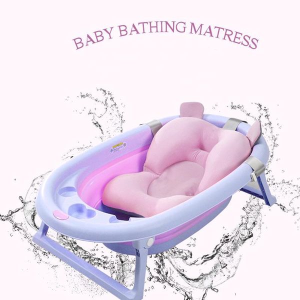 bathing tubs & seats portable baby shower bath tub pad born safety security support cushion foldable soft non-slip bathtub mat
bathing tubs & seats portable baby shower bath tub pad born safety security support cushion foldable soft non-slip bathtub mat