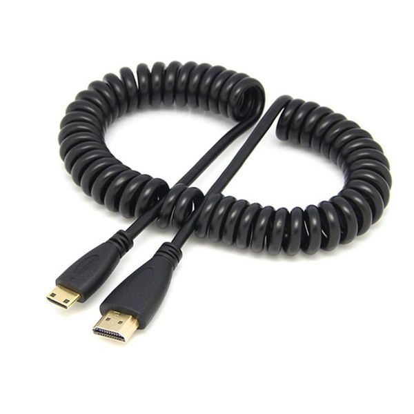 audio cables & connectors high speed mini to spring elastic curl cable v1.4 3d for sony canon camcorders strong scalability
audio cables & connectors high speed mini to spring elastic curl cable v1.4 3d for sony canon camcorders strong scalability