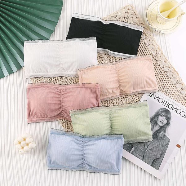 lingerie girl summer lace edge no steel ring underwear detachable invisible shoulder strap one word wrapped bra female, Black;pink
lingerie girl summer lace edge no steel ring underwear detachable invisible shoulder strap one word wrapped bra female, Black;pink