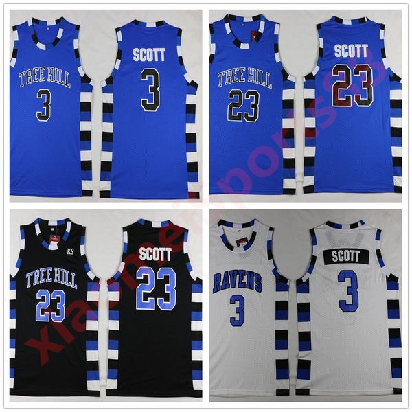 ncaa one tree hill ravens basketball jersey brother movie 3 lucas scott 23 nathan scott black white blue, Black;red
ncaa one tree hill ravens basketball jersey brother movie 3 lucas scott 23 nathan scott black white blue, Black;red