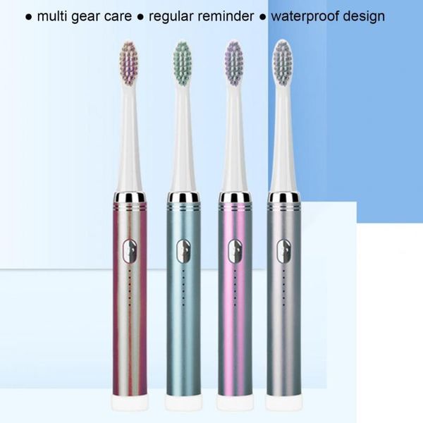 smart electric toothbrush super sonic for adults kid timer whitening waterproof usb charging with 1 replaceable brush heads
smart electric toothbrush super sonic for adults kid timer whitening waterproof usb charging with 1 replaceable brush heads