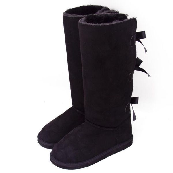 winter high-tube fashion all-match warm thick snow boots with bow knot women flat-heel, Black
winter high-tube fashion all-match warm thick snow boots with bow knot women flat-heel, Black