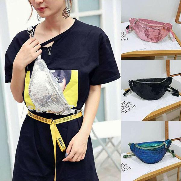 solid fashion women fanny sequins zipper waist packs shoulder bag crossbody tote handbag bags
solid fashion women fanny sequins zipper waist packs shoulder bag crossbody tote handbag bags