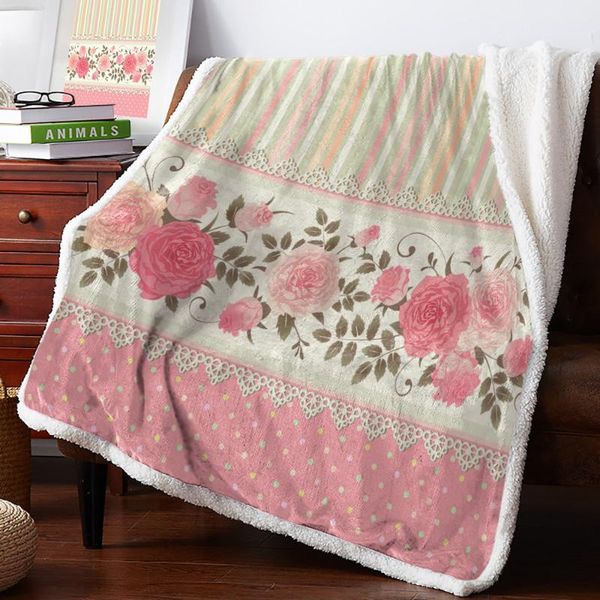 blankets rose flower pink stripe lamb flannel blanket super warm soft cashmere sherpa throw on sofa bed bedspread
blankets rose flower pink stripe lamb flannel blanket super warm soft cashmere sherpa throw on sofa bed bedspread