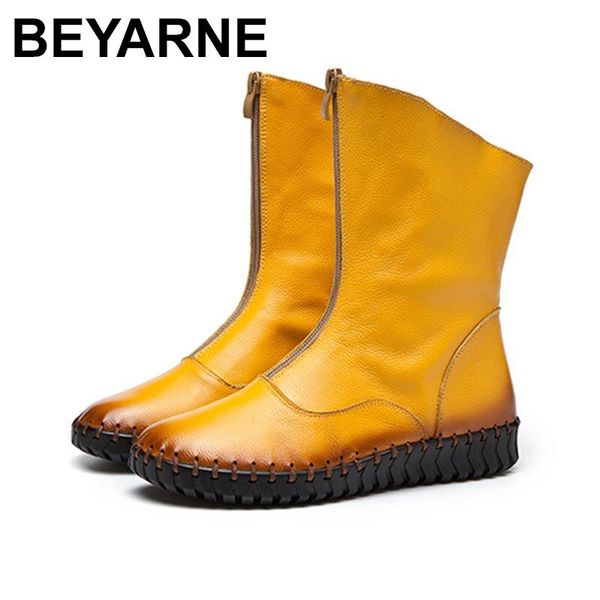 boots beyarne women's autumn leather handmade retro mar flat shoes genuine for women beat gift, Black
boots beyarne women's autumn leather handmade retro mar flat shoes genuine for women beat gift, Black