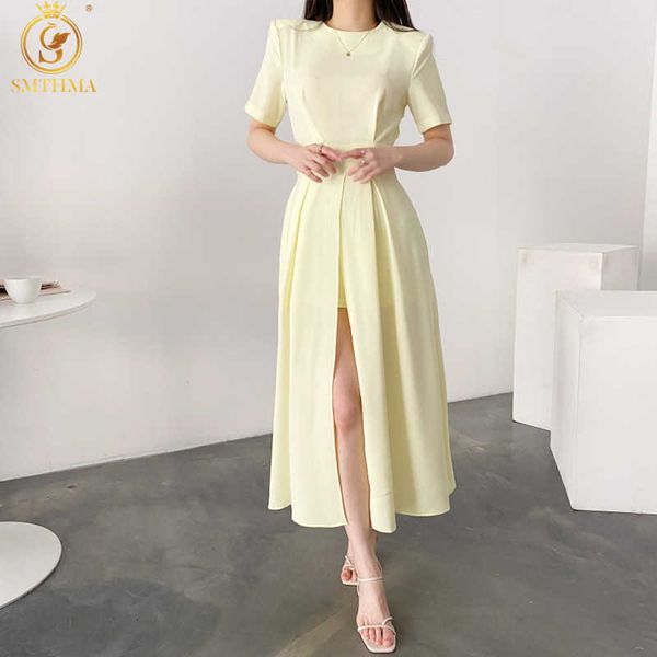 casual dresses korea chic minimalist temperament short sleeve split summer oversize office lady fashion vestido de mujer mflm, Black;gray
casual dresses korea chic minimalist temperament short sleeve split summer oversize office lady fashion vestido de mujer mflm, Black;gray