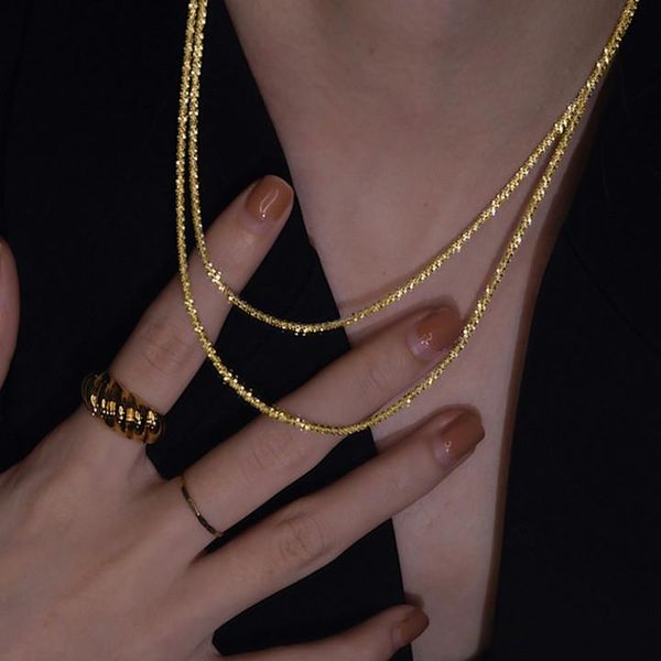 pendant necklaces 2021 necklace short sliver color starry neck collar choker women clavicle chain for party jewelry, Silver
pendant necklaces 2021 necklace short sliver color starry neck collar choker women clavicle chain for party jewelry, Silver