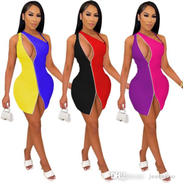 summer women dresses matching double zipper nightclub style dress sleeveless midi skirts trendy bodycon clothing 8601, Black;gray
summer women dresses matching double zipper nightclub style dress sleeveless midi skirts trendy bodycon clothing 8601, Black;gray
