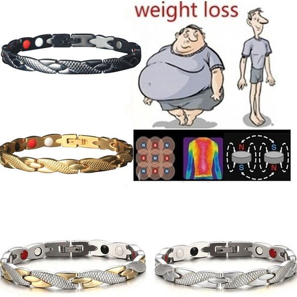 charm bracelets fashion 4 colors weight loss energy magnets jewelry slimming bangle twisted magnetic therapy bracelet health care, Golden;silver
charm bracelets fashion 4 colors weight loss energy magnets jewelry slimming bangle twisted magnetic therapy bracelet health care, Golden;silver