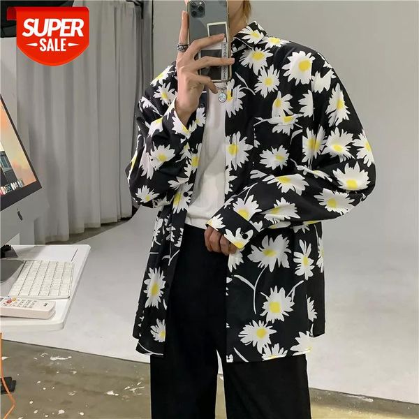 2020 men's flower long sleeve hawaiian shirt sunscreen bf wind loose clothing camisa masculina fashion shirts #8o6h, White;black
2020 men's flower long sleeve hawaiian shirt sunscreen bf wind loose clothing camisa masculina fashion shirts #8o6h, White;black