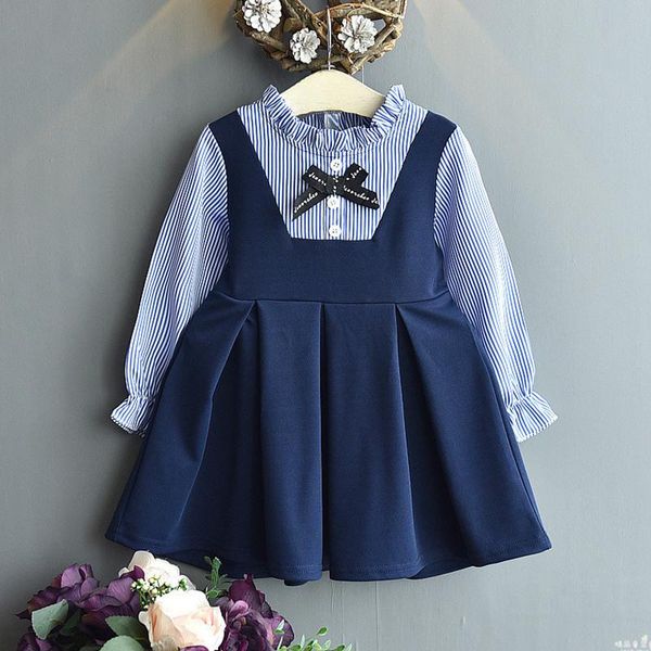 girl's dresses spring autumn kids girls fake two piece for princess baby girl dress long sleeve stripe 2-6yrs, Red;yellow
girl's dresses spring autumn kids girls fake two piece for princess baby girl dress long sleeve stripe 2-6yrs, Red;yellow