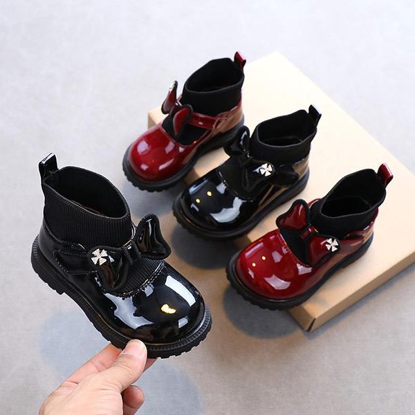 boots autumn 2021 korean style little girl shoes with butterfly-knot soft bottom short girls for kids sock, Black;grey
boots autumn 2021 korean style little girl shoes with butterfly-knot soft bottom short girls for kids sock, Black;grey