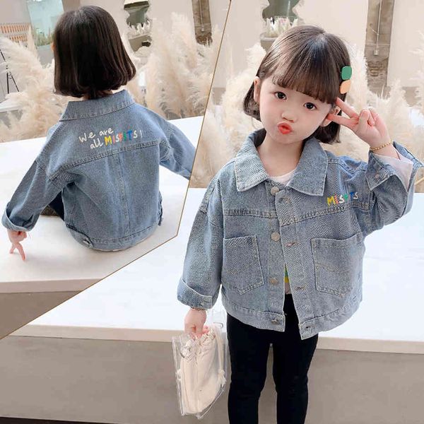 coat for girl letter girls coats casual style kids jacket spring autumn clothes girl 210412, Blue;gray
coat for girl letter girls coats casual style kids jacket spring autumn clothes girl 210412, Blue;gray