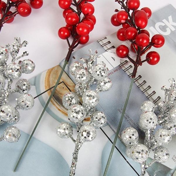 decorative flowers & wreaths 24 pcs simulation berry branches artificial redbubble set christmas decor
decorative flowers & wreaths 24 pcs simulation berry branches artificial redbubble set christmas decor