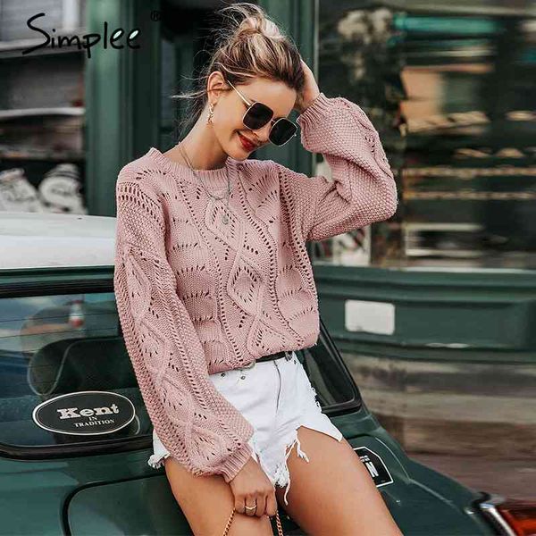 autumn winter women knitted elegant lantern sleeve thick female hollow out fashion ladies sweater 210414, White;black
autumn winter women knitted elegant lantern sleeve thick female hollow out fashion ladies sweater 210414, White;black