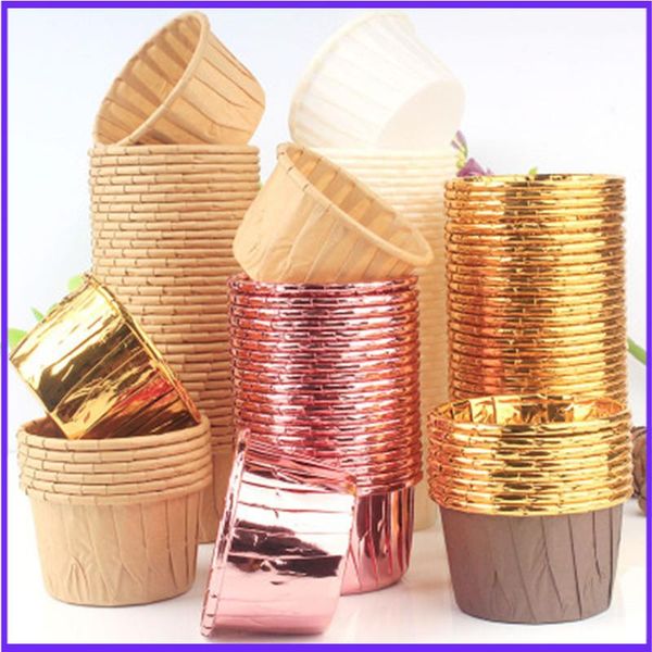 baking moulds 50pcs golden muffin cupcake paper cup oilproof liner tray case wedding party caissettes wrapper
baking moulds 50pcs golden muffin cupcake paper cup oilproof liner tray case wedding party caissettes wrapper