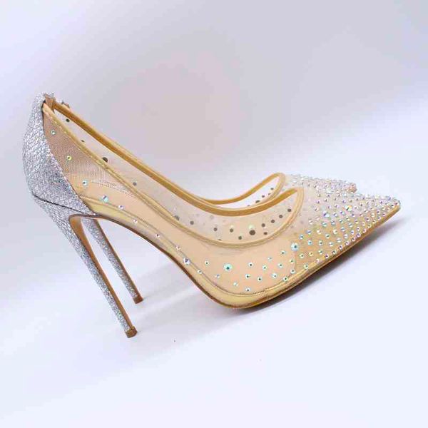 fashion women pumps nude mesh strass pointed toe high heels sandals shoes boots bride wedding 120mm 100mm, Black
fashion women pumps nude mesh strass pointed toe high heels sandals shoes boots bride wedding 120mm 100mm, Black