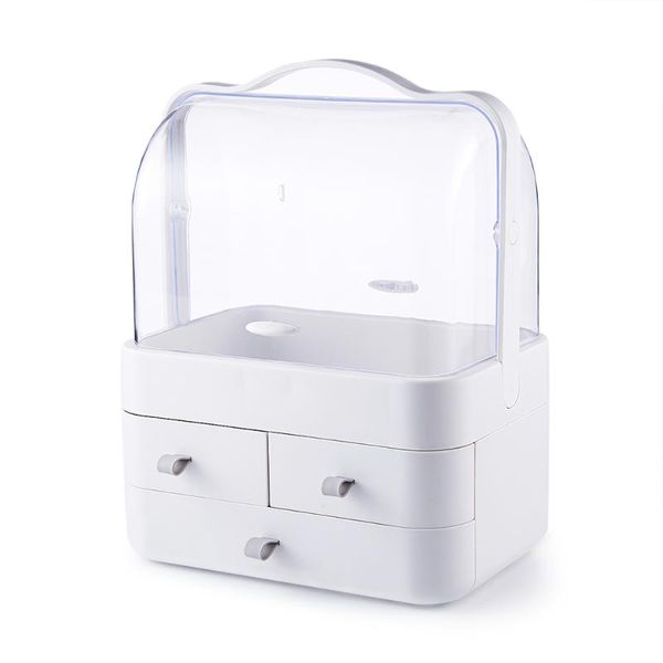 storage boxes & bins portable drawer-type deskbox cosmetic makeup container waterproof dustproof large space home with handle
storage boxes & bins portable drawer-type deskbox cosmetic makeup container waterproof dustproof large space home with handle