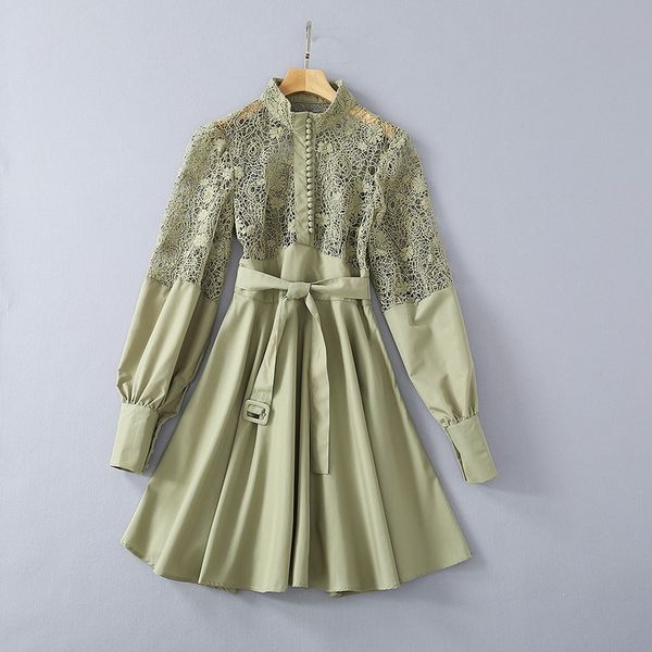 casual dresses european and american women's clothing spring long sleeve lantern collar hollowing fashion green dress 8qnu, Black;gray
casual dresses european and american women's clothing spring long sleeve lantern collar hollowing fashion green dress 8qnu, Black;gray