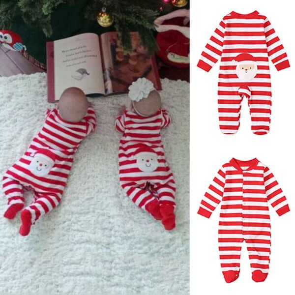 jumpsuits born romper infant baby boy girl winter warm christmas santa striped o-neck fleece footed single breasted children's clothes, Blue
jumpsuits born romper infant baby boy girl winter warm christmas santa striped o-neck fleece footed single breasted children's clothes, Blue