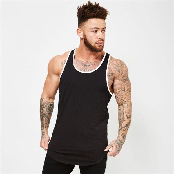 men' tank brand mens vest gym clothing bodybuilding muscle workout mesh musculation fitness sleeveless singlets shirt men, White;black
men' tank brand mens vest gym clothing bodybuilding muscle workout mesh musculation fitness sleeveless singlets shirt men, White;black