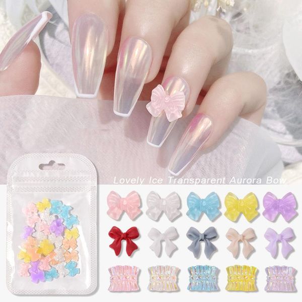 30pcs 3d crystal bow ties resin nail art decorations aurora skirt girly heart diamond jewelry manicure accessories tool, Silver;gold
30pcs 3d crystal bow ties resin nail art decorations aurora skirt girly heart diamond jewelry manicure accessories tool, Silver;gold