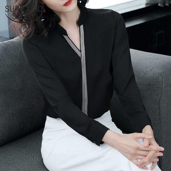 long-sleeved womens and blouses female spring v collar shirt chiffon blouse female tassel women shirts 2242 50 210528, White
long-sleeved womens and blouses female spring v collar shirt chiffon blouse female tassel women shirts 2242 50 210528, White