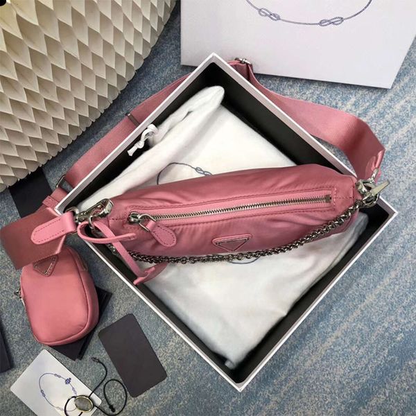 7a+ 2020 women purses handbags nylon crossbody reedition multi pochette bags small pink chains pra hobo high end fashion bag
7a+ 2020 women purses handbags nylon crossbody reedition multi pochette bags small pink chains pra hobo high end fashion bag