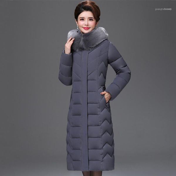 women's down & parkas 2021 winter jacket women warm thicken x-long slim ladies parka snow wear hooded faux fur female coat1, Black
women's down & parkas 2021 winter jacket women warm thicken x-long slim ladies parka snow wear hooded faux fur female coat1, Black