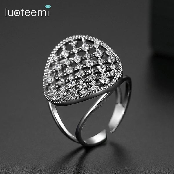 cluster rings luoteemi arrival round hollowed resizable ring for women party paved micro cubic zircon open fashion jewelry gifts, Golden;silver
cluster rings luoteemi arrival round hollowed resizable ring for women party paved micro cubic zircon open fashion jewelry gifts, Golden;silver