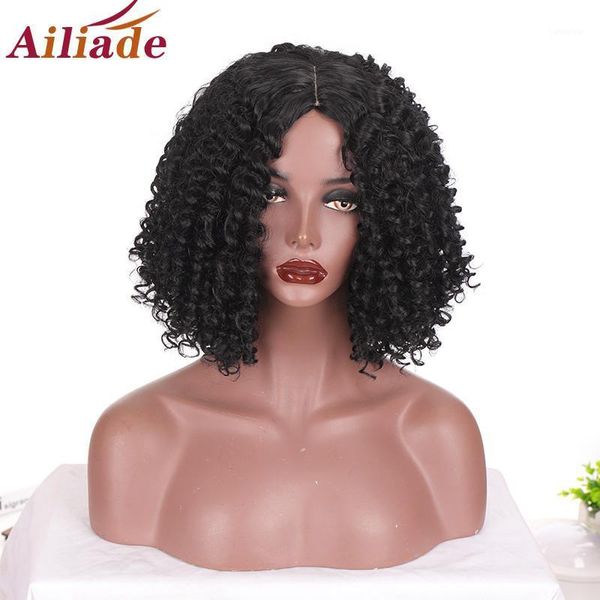 short synthetic hair afro kinky curly wigs with bangs for black women african daily party high temperature1
short synthetic hair afro kinky curly wigs with bangs for black women african daily party high temperature1