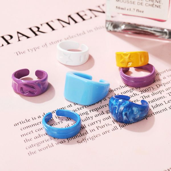 creative design of cute candy color diagonal stripe opening ring metal spray paint finger ring, Silver
creative design of cute candy color diagonal stripe opening ring metal spray paint finger ring, Silver