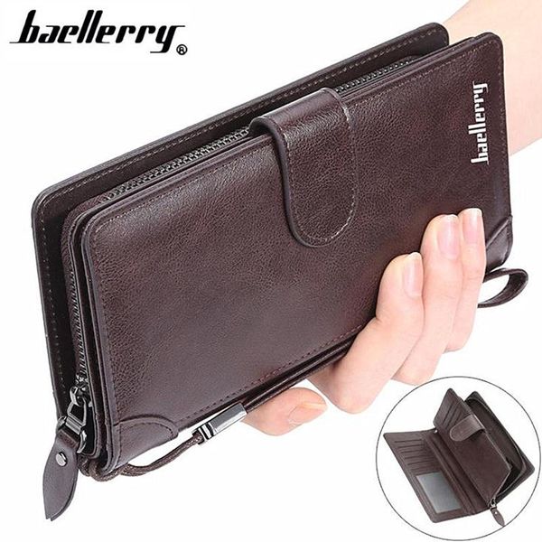 wallets leather men multifunction wallet baellerry casual male clutch long zipper coin purse carteira feminina, Red;black
wallets leather men multifunction wallet baellerry casual male clutch long zipper coin purse carteira feminina, Red;black