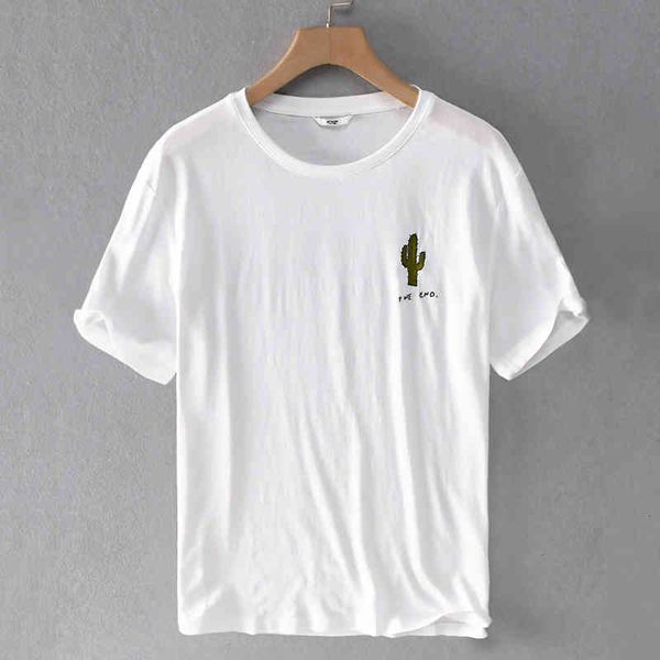 men's t-shirts summer breathable linen short-sleeed t-shirt solid trendy elastic loose t shirt for men casual white tshirt mens camisa, White;black
men's t-shirts summer breathable linen short-sleeed t-shirt solid trendy elastic loose t shirt for men casual white tshirt mens camisa, White;black