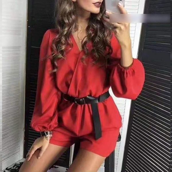 women's jumpsuits & rompers v-neck belt wide leg lace up solid long sleeve loose overalls casual pants jumpsuit, Black;white
women's jumpsuits & rompers v-neck belt wide leg lace up solid long sleeve loose overalls casual pants jumpsuit, Black;white