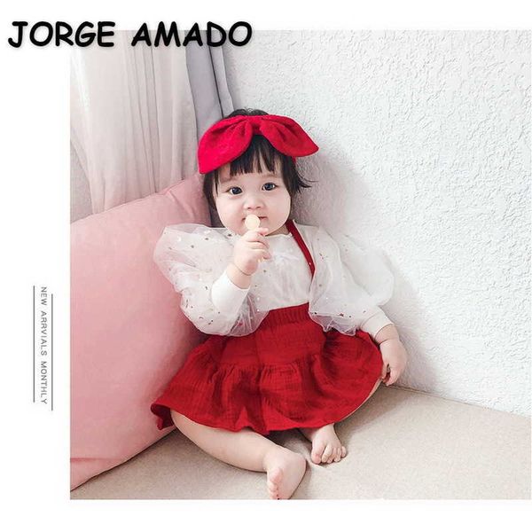 spring baby girl bodysuit 2-pcs sets red sling jumpsuit with bow headwear born clothes e0045 210610, Blue
spring baby girl bodysuit 2-pcs sets red sling jumpsuit with bow headwear born clothes e0045 210610, Blue