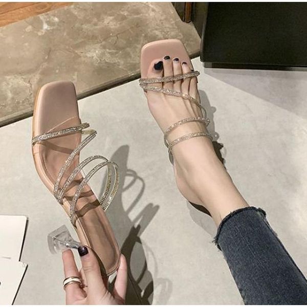 slippers fashion sandals women 2021 summer outside ladies shoes rhinestones high heels woman pu comfortable elegant female pumps, Black
slippers fashion sandals women 2021 summer outside ladies shoes rhinestones high heels woman pu comfortable elegant female pumps, Black
