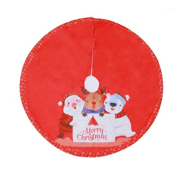 christmas decorations round shape polyester short plush tree skirt apron, santa claus elk print holiday celebration decoration
christmas decorations round shape polyester short plush tree skirt apron, santa claus elk print holiday celebration decoration