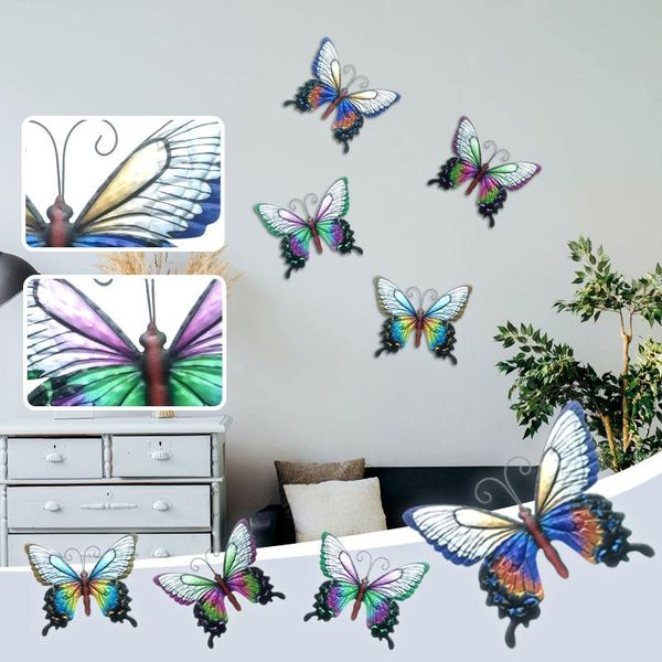 decorative objects & figurines 1pc butterfly decor wall art handmade wrought iron metal mural for home decoration and outdoor #p2
decorative objects & figurines 1pc butterfly decor wall art handmade wrought iron metal mural for home decoration and outdoor #p2