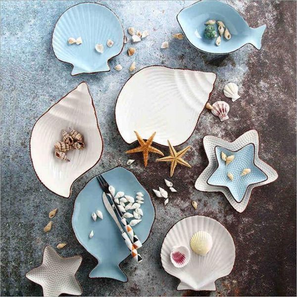 dishes & plates ocean series dinner plate set ceramic kitchen tableware rice salad noodles bowl soup cook tool 1pc
dishes & plates ocean series dinner plate set ceramic kitchen tableware rice salad noodles bowl soup cook tool 1pc